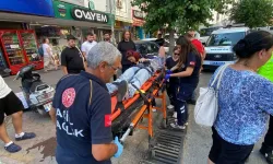 Nazilli'de dikkatsizlik ve telaş kazaya yol açtı