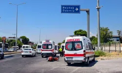 Nazilli'de kırmızı ışık ihlali kaza getirdi