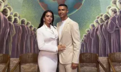 Ronaldo ve Georgina'nın nikahından ilk kareler