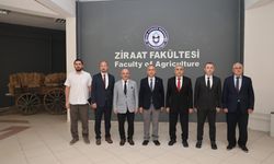Rektör Kent Ziraat Fakültesini ziyaret etti