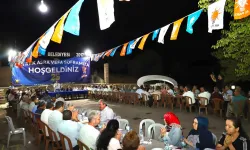 AK Parti Aydın vefa sofrasında bir araya geldi