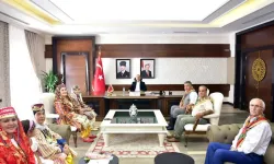 Aydın Efeleri Vali Varol'u ziyaret etti
