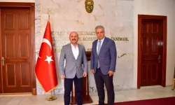 Vali Varol’dan Kaymakam Keklik’e ziyaret