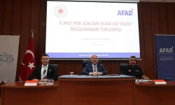 Vali Varol Başkanlığı'nda kritik afet toplantısı