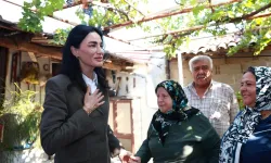 Seda Sarıbaş Köşk'te şehit ailesini ziyaret etti