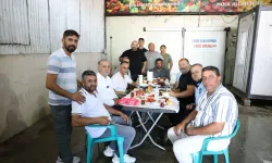 Başkan Kaya Acarlar Hali'nde vatandaşlarla buluştu