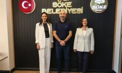 Çerçioğlu ve Sarıbaş Söke Belediyesi'ni ziyaret etti