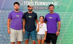EA Tenis Akademisi turnuvaya damga vurdu