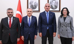 AK Parti Aydın heyetinden Bakan Ersoy'a ziyaret