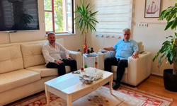 MHP'li Başkan Taşdemir'den Kaymakam Keklik’e ziyaret