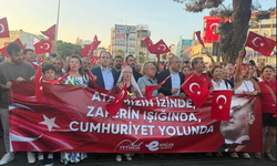 Aydın’da ‘Zafer’ yürüyüşü düzenlendi