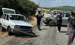 Karacasu'da korkutan kaza