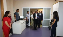 Nazilli’deki Kalp Merkezi’nde inceleme: TÜSEB Başkanı Kervan brifing aldı