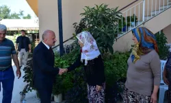 Vali Varol Kore Gazisinin ailesini ziyaret etti
