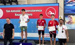 Aydınlı yüzücülerden gururlandıran başarı