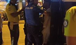 Alkollü genç sürücü polise direndi!