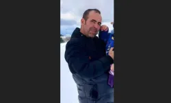 Aydın'daki yangında hayvanları için canını ortaya koydu