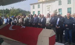 Emekli polis son yolculuğuna uğurlandı