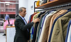 Efeler'den ücretsiz giyim desteği