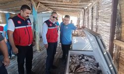 Karina Dalyanı’nda su ürünleri denetlendi