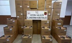 Köşk'te 630 bin makaron ele geçirildi