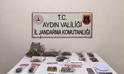Söke'de iki adrese eş zamanlı uyuşturucu operasyonu