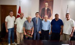 Kaymakam Sözen, Yılın Ahilerini kabul etti