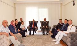 Vali Varol gazi Çakır ve ailesini ziyaret etti