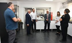 Başmüfettiş Şahin, Aydın Ticaret Borsası Laboratuvarı’nı inceledi