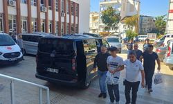 Pompalı tüfekle dolaşan 3 şüpheli adliyeye sevk edildi