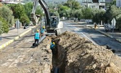 Büyükşehir'den Bozdoğan'a alt yapı çalışması