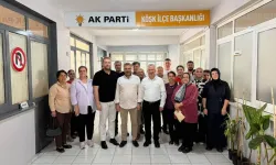Vekil Özmen'den Köşk teşkilatına ziyaret