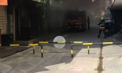 Efeler'de yangın paniği