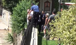 Aydın’ın göbeğinde polis ve itfaiye son anda kurtardı