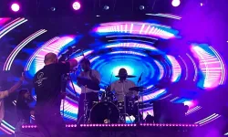 Başkan Zencirci'den festivalde bateri şov