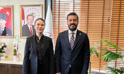 Başkan Cihangiroğlu yeni başhekimi ziyaret etti