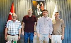 Kaltun Maden yöneticilerinden Başkan Zencirci’ye ziyaret