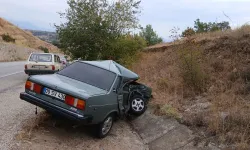 Karacasu'da korkutan kaza