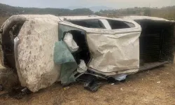 Aydın’da kamyonet takla attı: 3 yaralı