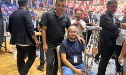 MHP’li An rahatsızlığına rağmen kongreye katıldı