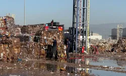 Söke’de KİPAŞ Kağıt Fabrikası’nda yangın paniği!