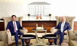 Başkan Yazıcıoğlu babasının eski görev yerini ziyaret etti