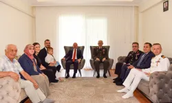Vali Varol’dan gazilere ziyaret