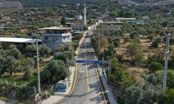 Dereköy'de yol çalışması tamamlandı