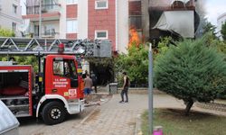 Evleri yanan aile için yardım çağrısı