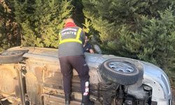 Germencik'te korkutan kaza