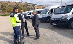 Efeler'de öğrenci servisleri denetlendi