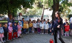 Aydınlı miniklere acil durum eğitimi