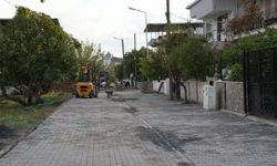Germencik’te sokaklar yenileniyor