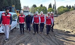 Yeni adliye binası inşaatı yakından incelendi